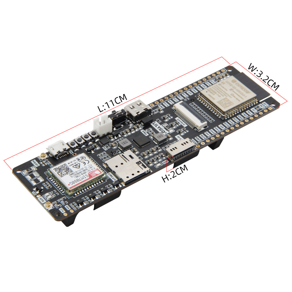 Lolin S3 - LILYGO T-SIM7080G-S3 ESP32-S3 Cat-M NB-IoT TFカード