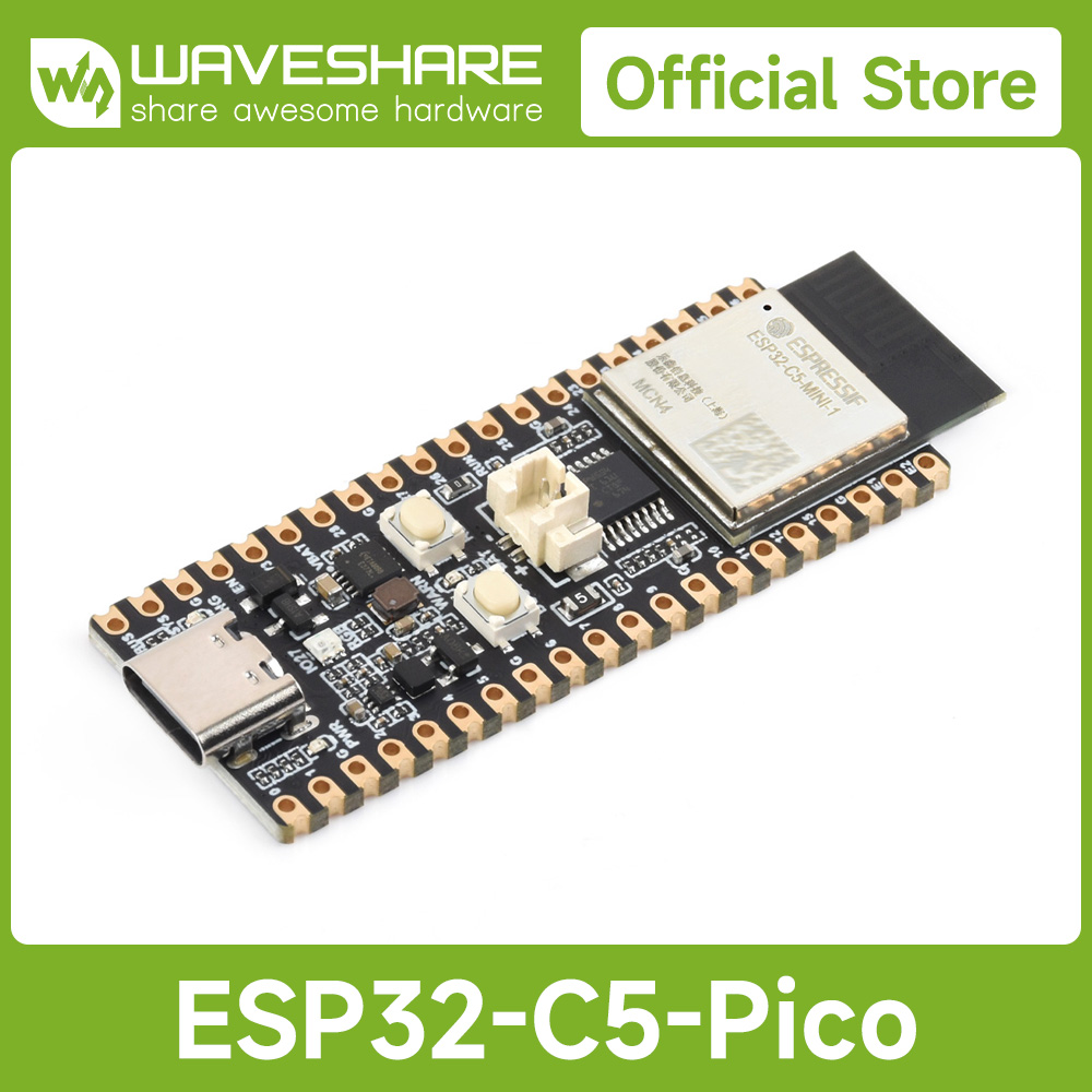 Waveshare Esp32 - Waveshare ESP32-C5 デュアルバンドWi-Fi 6開発ボード、240MHzシングルコアプロセッサ、オンボードESP32-C5-MINI-1シリーズモジュール