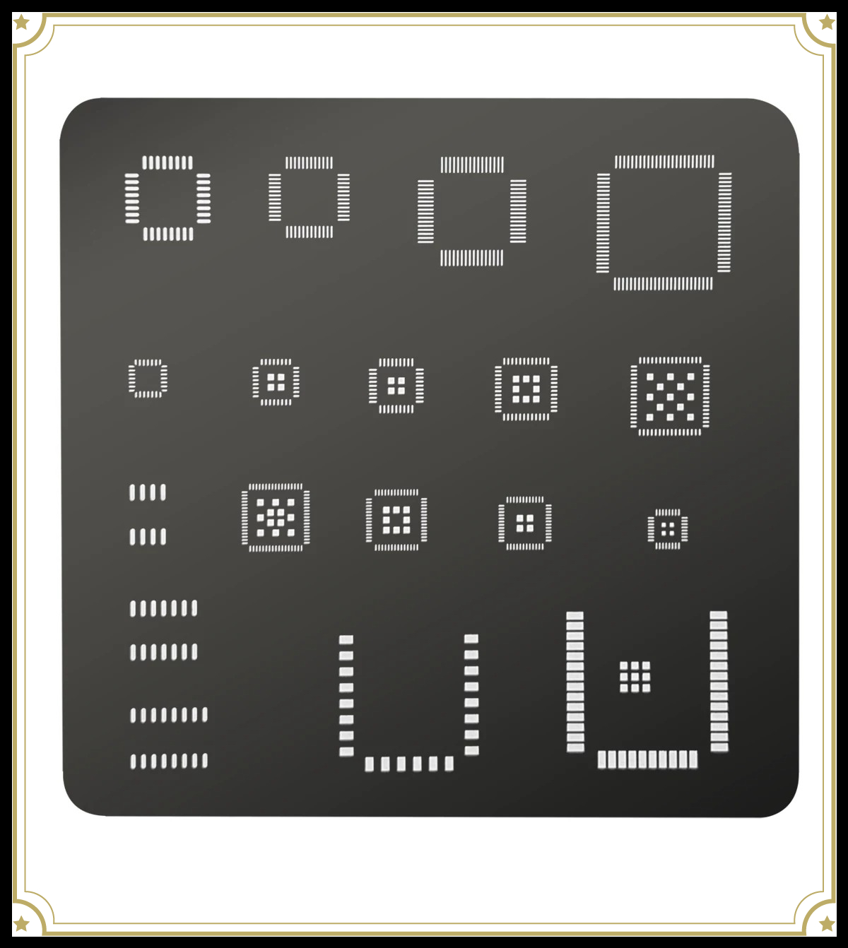 Doit Esp32 - ユニバーサルICステンシル QFP QFN SOP BGA STM32