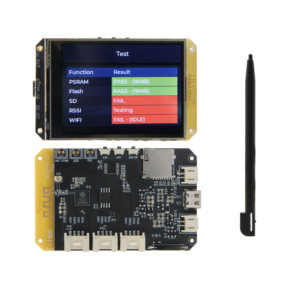 Ttgo Tdisplay - TTGO T-HMI ESP32-S3 開発ボード 2.8インチ ST7789