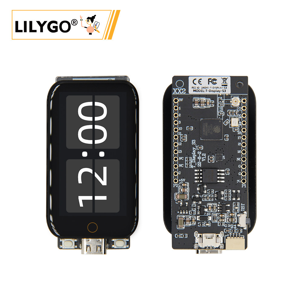 Lolin S3 - LILYGO T-Display-S3 1.9インチ ST7789 LCD タッチスクリーン
