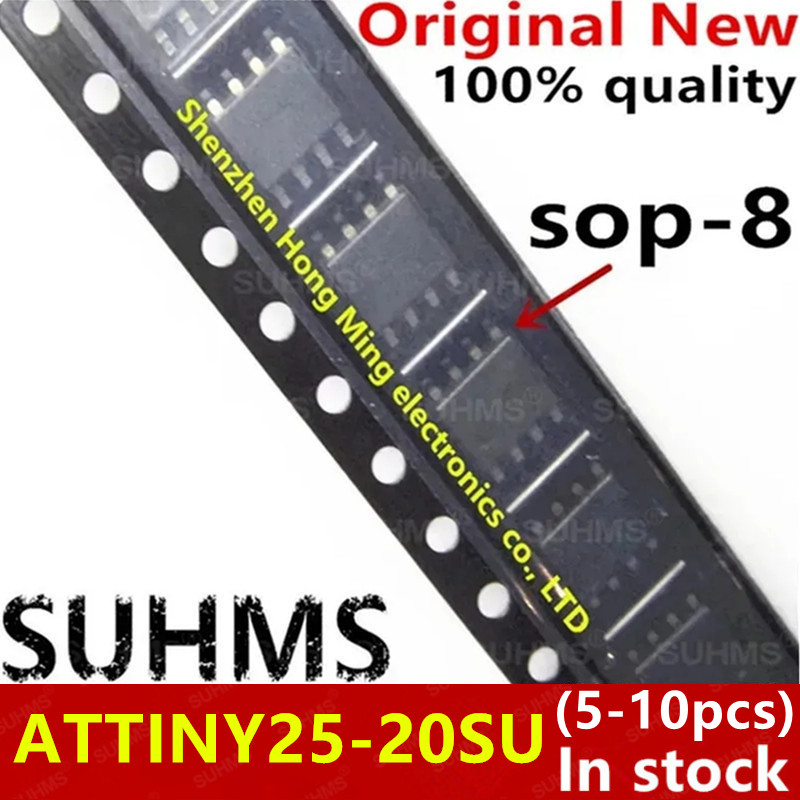 Devkitc - Catiny25 20su-ATTINY25-20SUおよび5〜10個のTenny25 20suスポーツトップITNY25-20SU,新しい100%