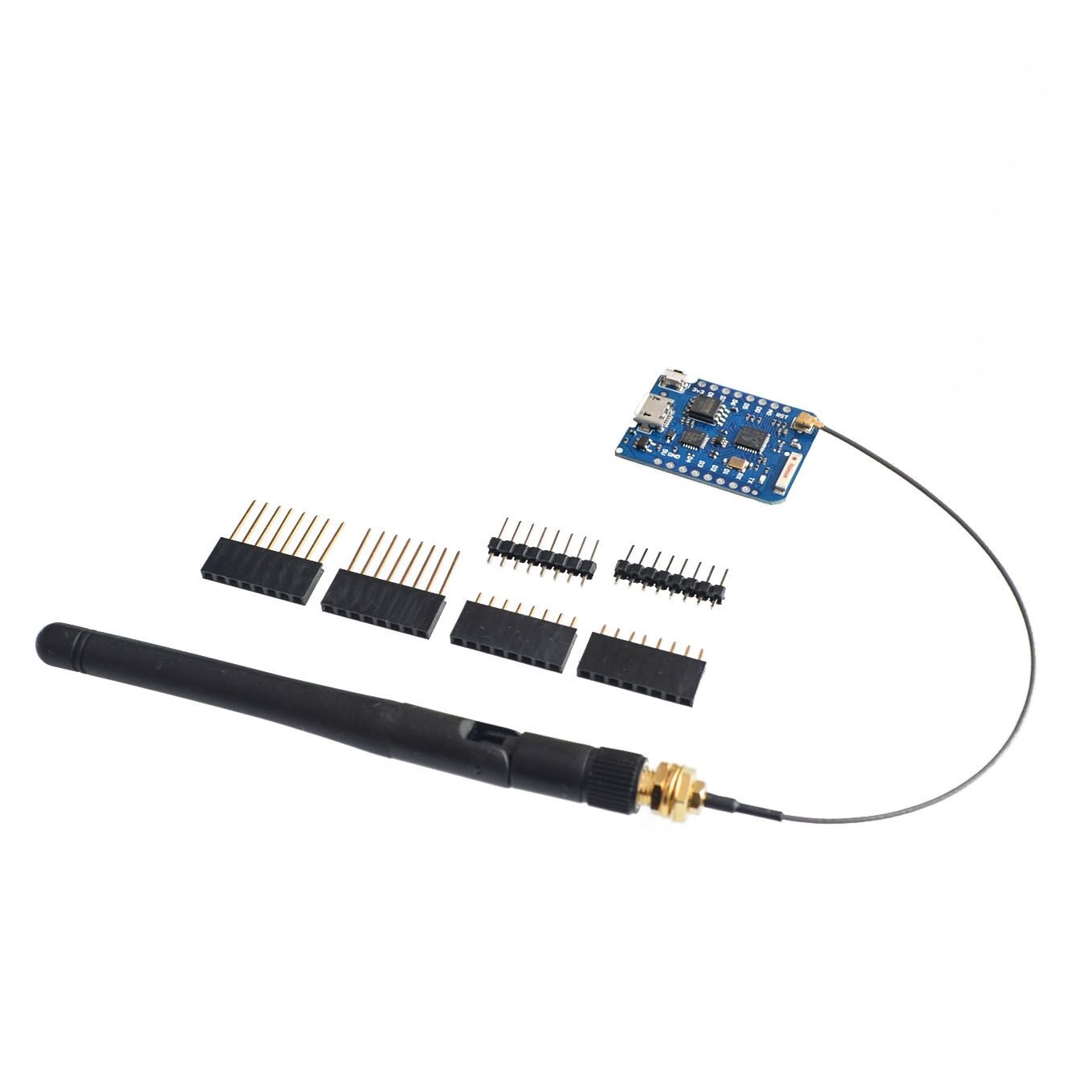 Wemos-外部アンテナコネクタ、Wi-Fi開発ボード、マイ - D1 Mini Pro のレビューと価格