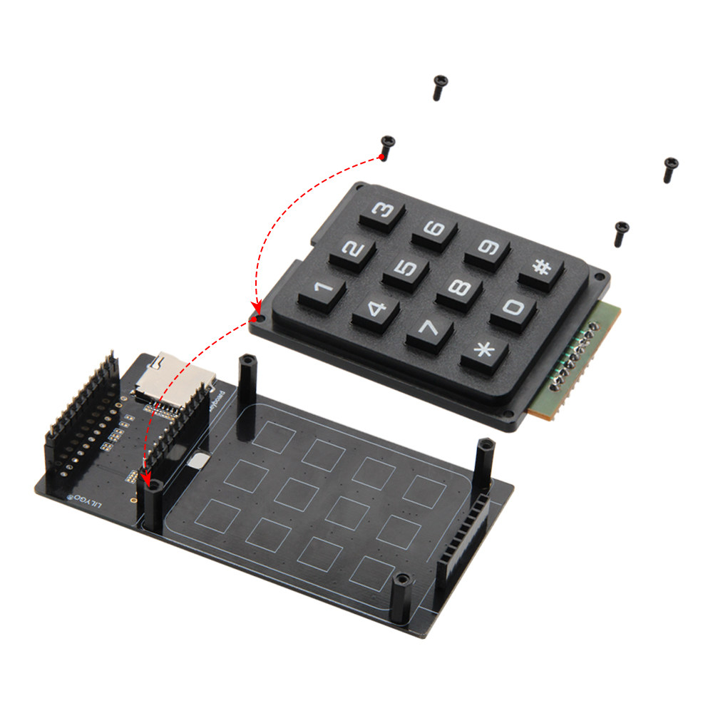 LILYGO TTGO T-Display キーボード拡張ボ - Ttgo Tdisplay のレビューと価格