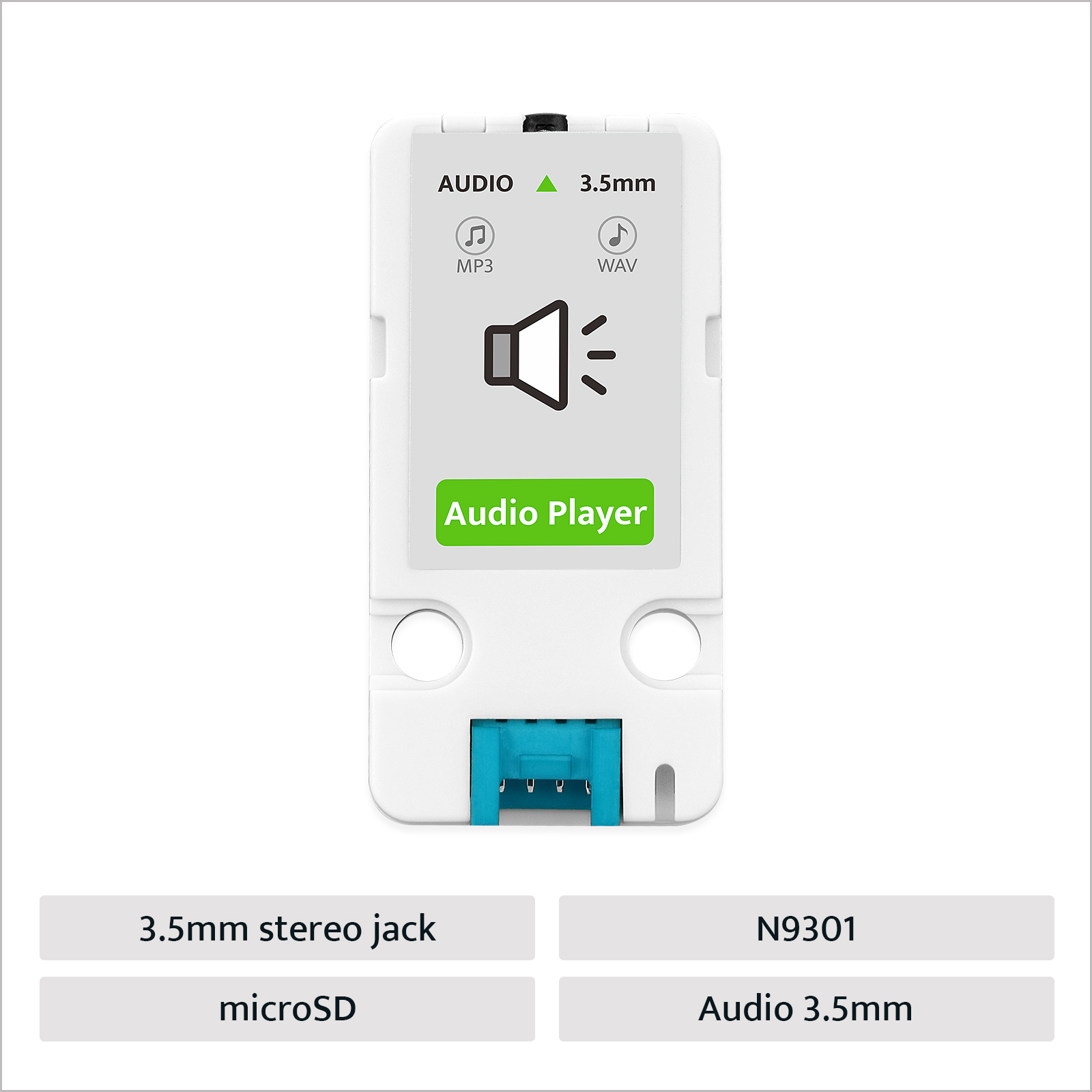 M5Stack公式オーディオプレーヤーユニット（N9301） - M5Stack のレビューと価格