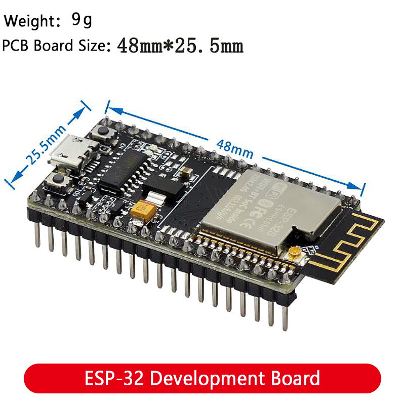 NodeMCU ESP-32S ESP-WROOM-32E  - Nodemcu 32S のレビューと価格