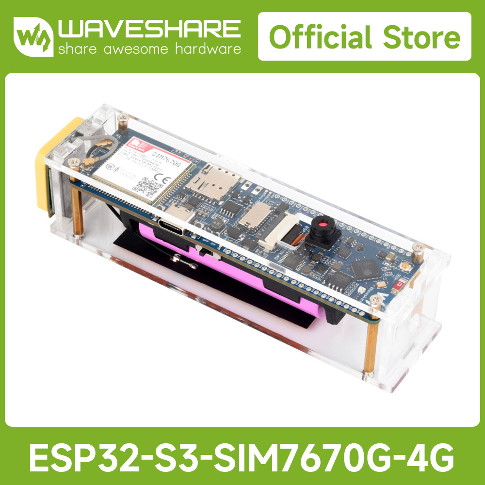 Waveshare ESP32-S3 SIM7670G 4G - Lolin S3 のレビューと価格