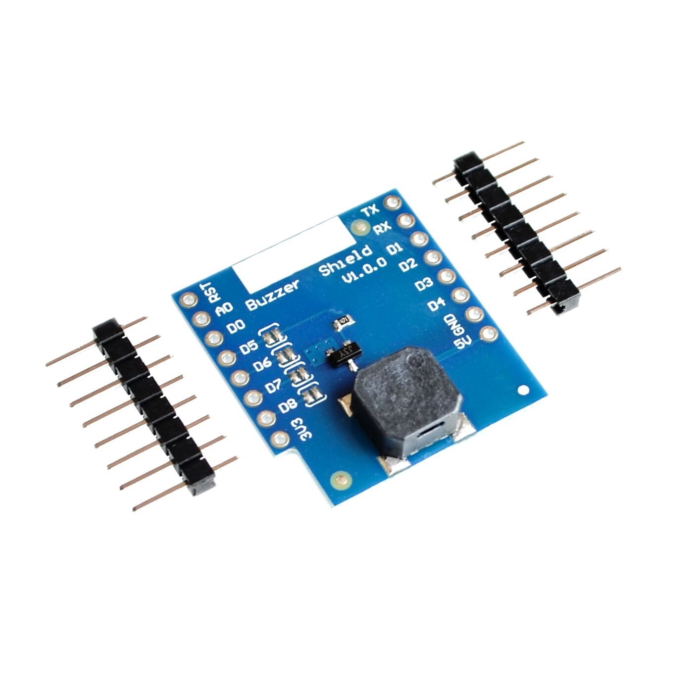 WEMOS D1 mini 用ブザーシールド V1.0.0 - Wemos D1 Mini のレビューと価格