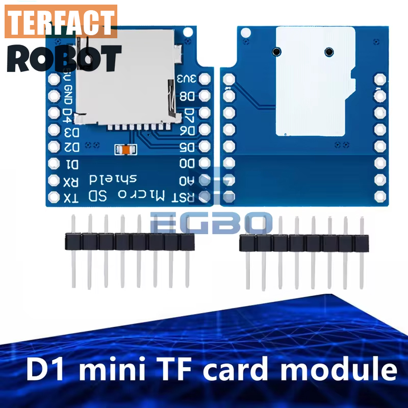 TERFACT ROBOT マイクロSD TFカードメモリ拡 - Wemos D1 Mini のレビューと価格