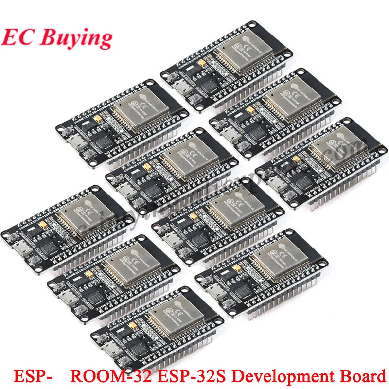 10 個/1 個 ESP32-WROOM-32 ESP-32 - Nodemcu 32S のレビューと価格