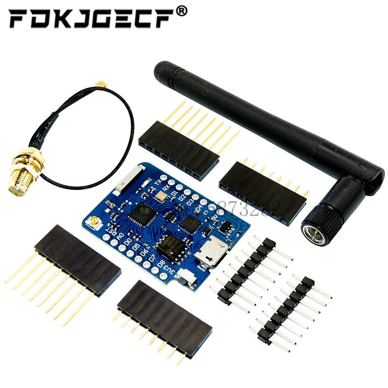 Wemos d1 mini pro 4m 16mバイト外部コ - D1 Mini Pro のレビューと価格