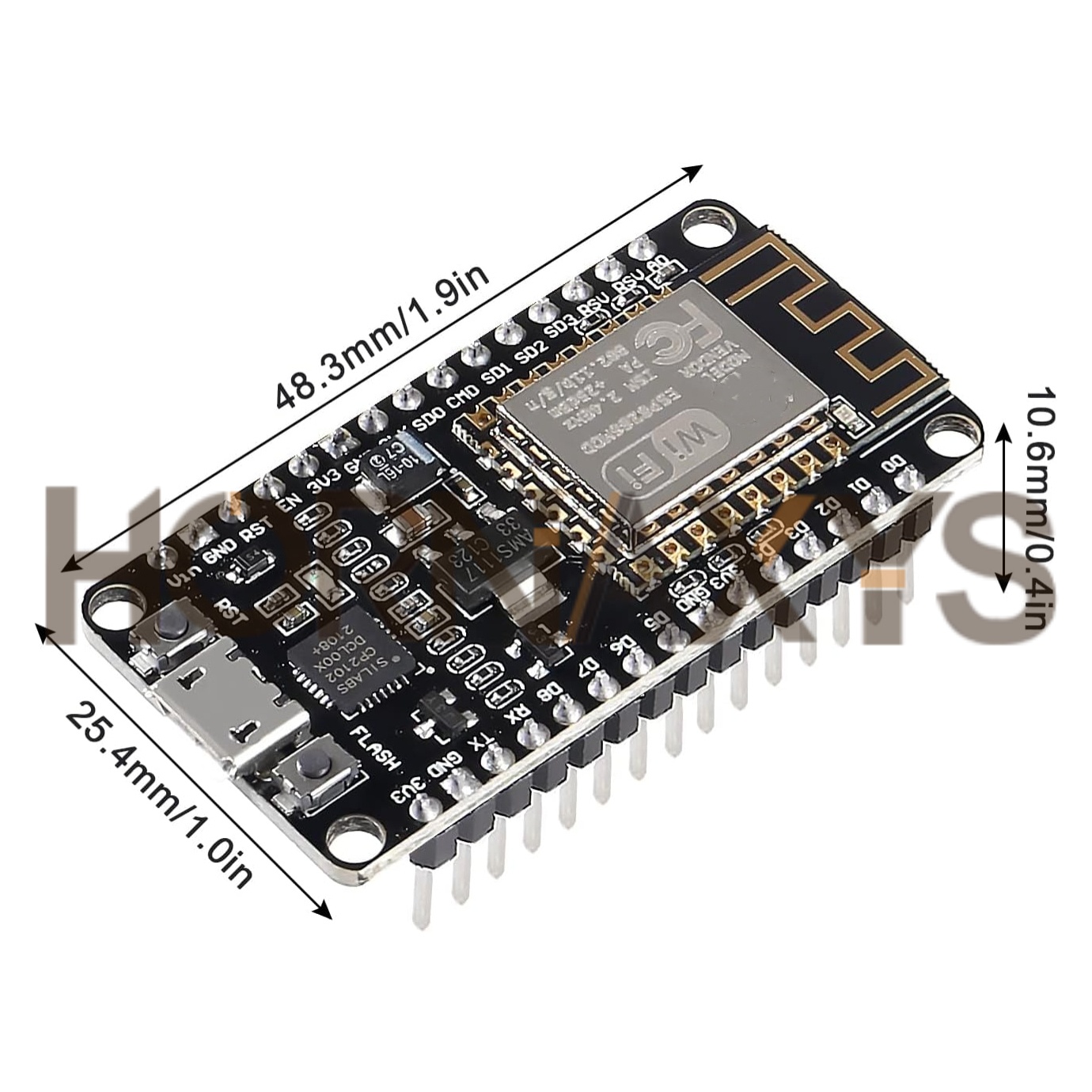 1-10 個/ワイヤレスモジュール CP2102 NodeM - Nodemcuv2 のレビューと価格