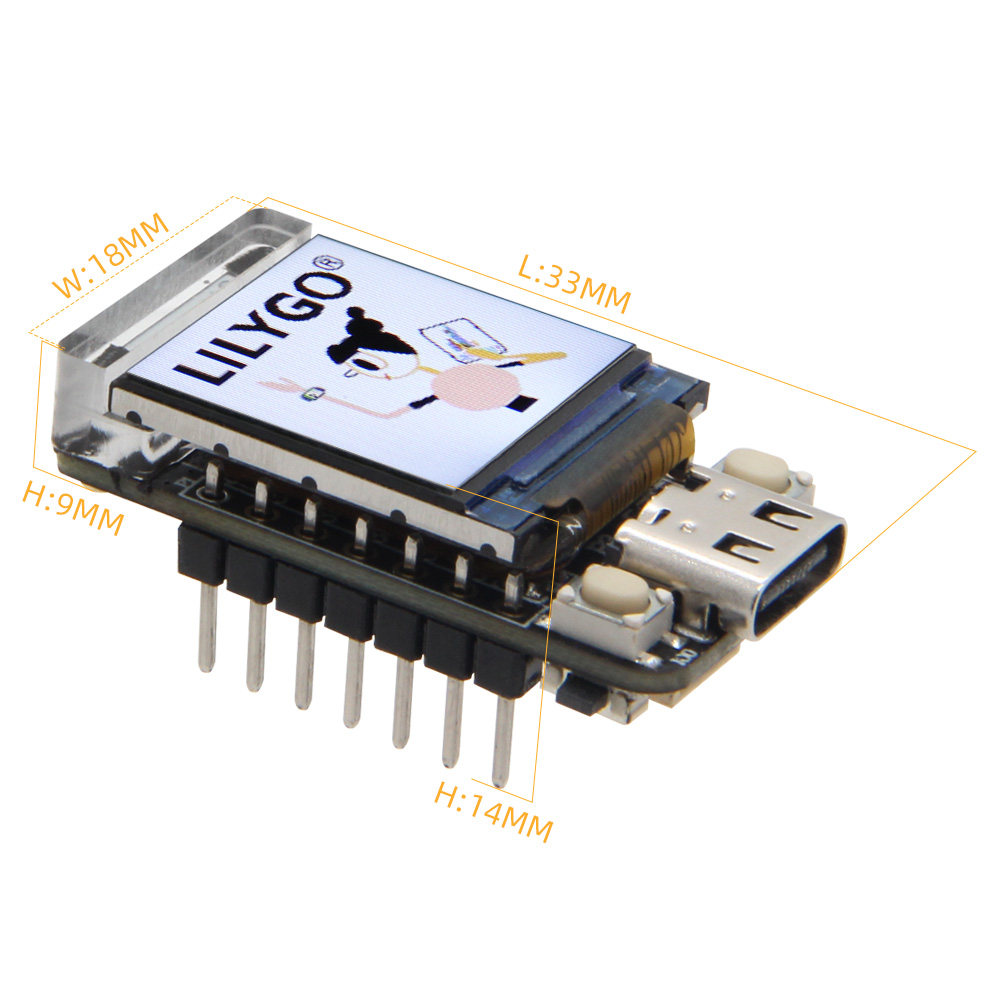 LILYGO T-QT Pro ESP32-S3 GC9A0 - Lolin S3 のレビューと価格