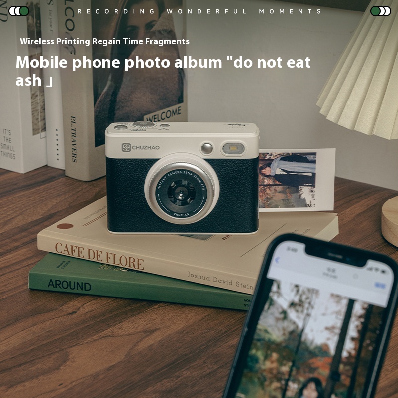 D1 ProインスタントカメラHDミニカメラ携帯写真印刷レト - D1 Mini Pro のレビューと価格